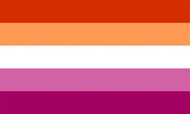 lesbian flag